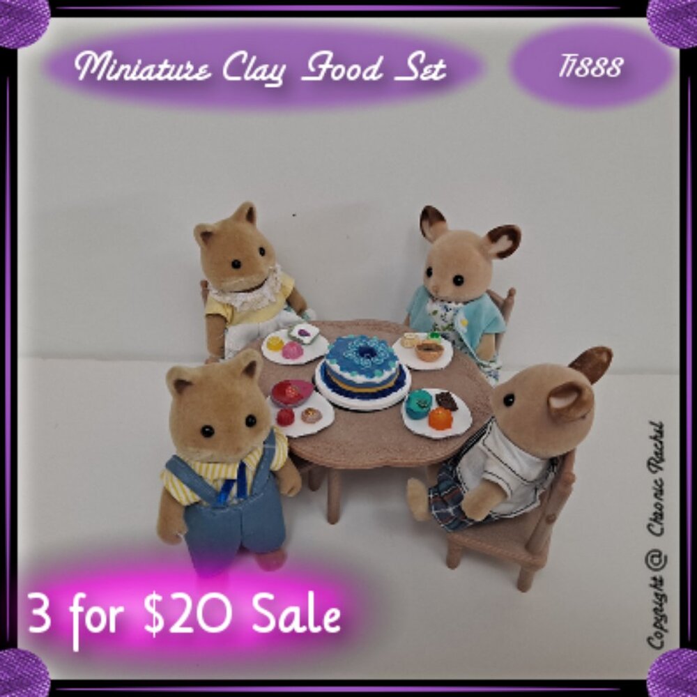5-Piece Summer Party Glued Together Meals